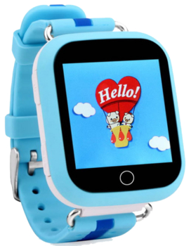 Детские часы с GPS-трекером Smart Baby Watch Wonlex GW200S голубые  - Умные часы с GPS Wonlex - Wonlex GW200s (Q100) - Магазин умных часов с GPS