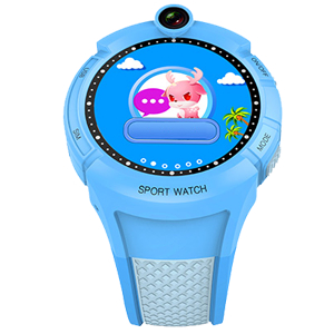 Детские часы с GPS-трекером и камерой Wonlex GW600/Q360 голубые - Умные часы с GPS Wonlex - Wonlex GW600 (Q360) - Магазин умных часов с GPS