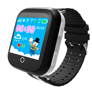 Детские часы с GPS-трекером Smart Baby Watch Wonlex GW200S черные - Умные часы с GPS Wonlex - Wonlex GW200s (Q100) - Магазин умных часов с GPS